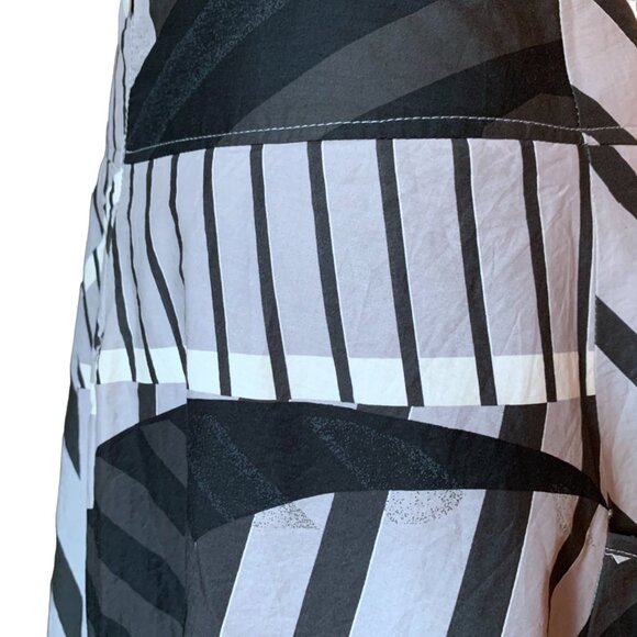 VERO MODA - A-linePatterned Banded Waist Flared Skirt with pockets - size 38 - Picture 8 of 12